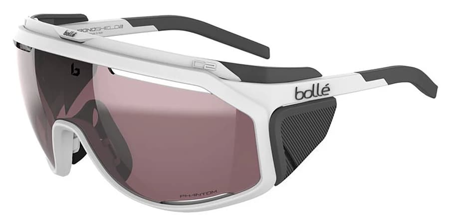 Bolle CHRONOSHIELD MT BS018007 Sunglasses White Matte 143mm Unisex
