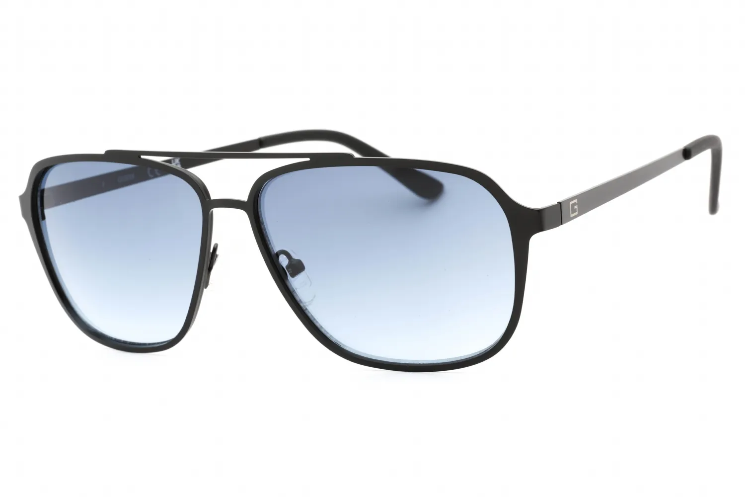 Guess Factory GF0184 02W Sunglasses Matte Black 60mm Men