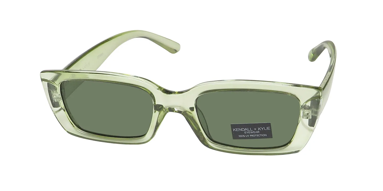 Kendall + Kylie Kk5137 Gemma 001 Sunglasses Mint Crystal 51mm