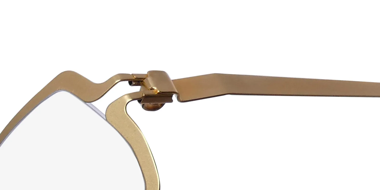 Mykita Jeanne 13 Eyeglasses Glossy Gold 48mm 6