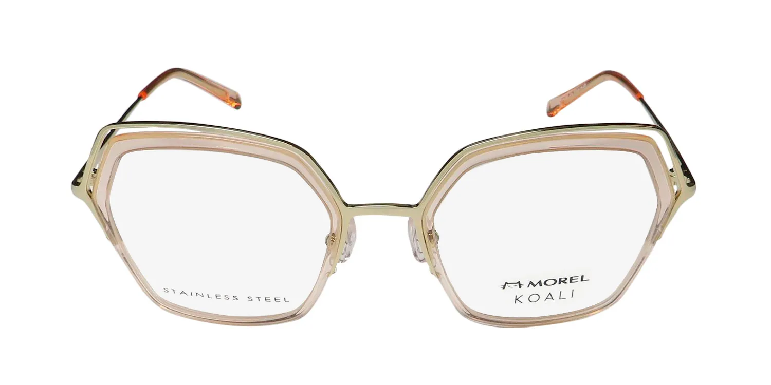 Morel Koali 20081k pd05 Eyeglasses Crystal Peach 50mm 3