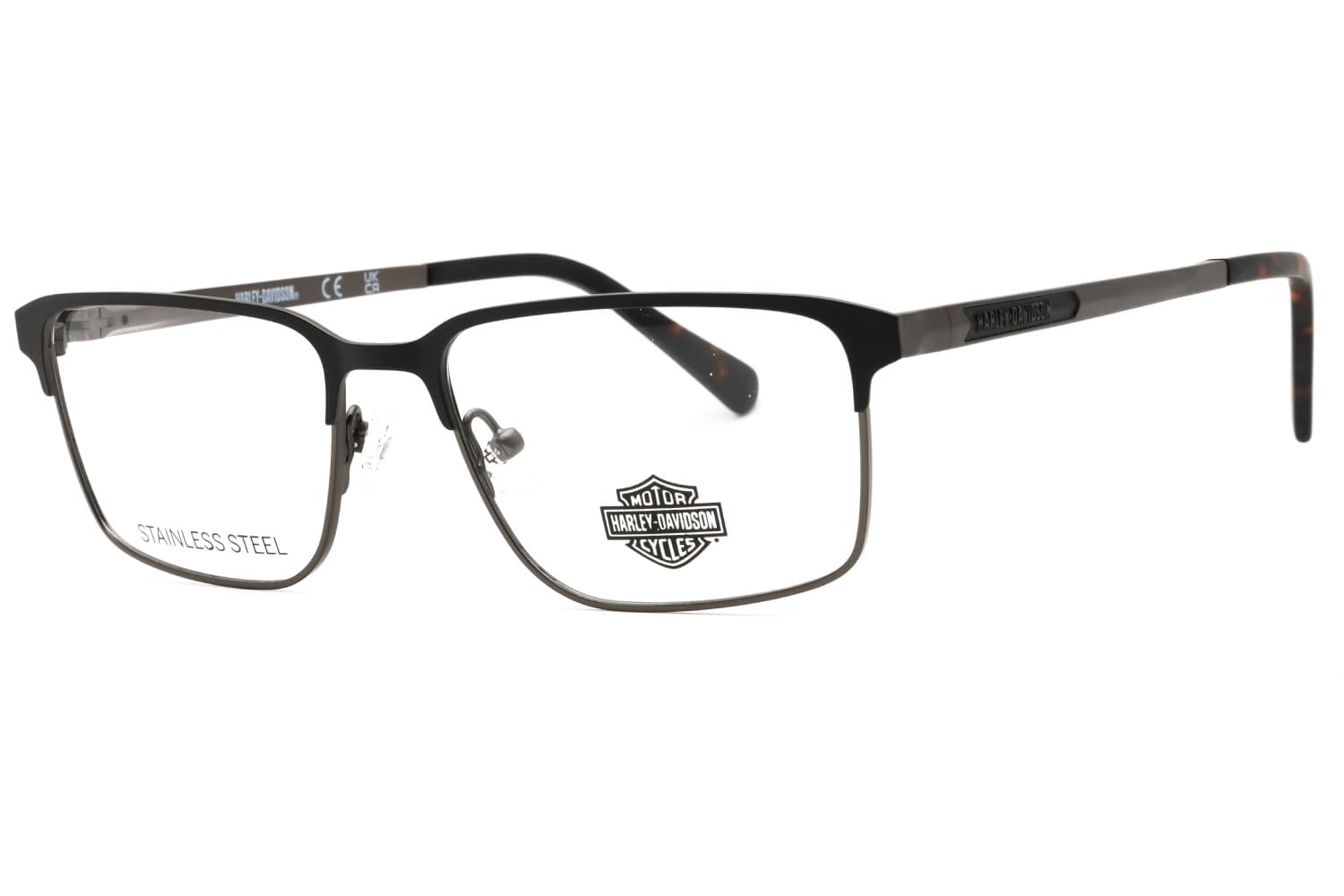 Harley Davidson HD50031 005 Eyeglasses Black 52mm Men