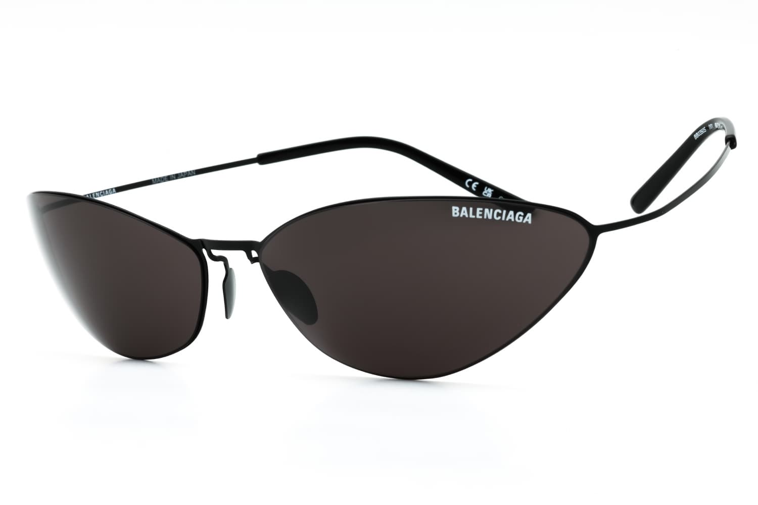 Balenciaga BB0350S 001 Sunglasses Black 68mm Unisex