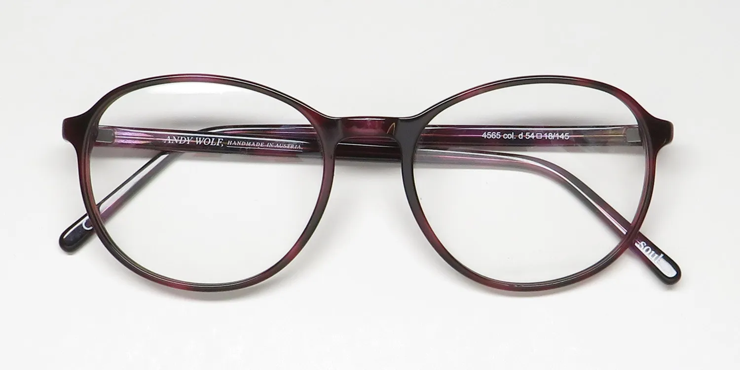 Andy Wolf 4565 d Eyeglasses Violet 54mm Unisex 2