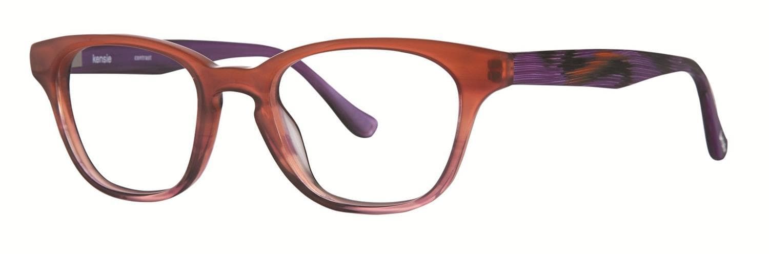 Kensie Contrast Eyeglasses Coral 46mm Kids