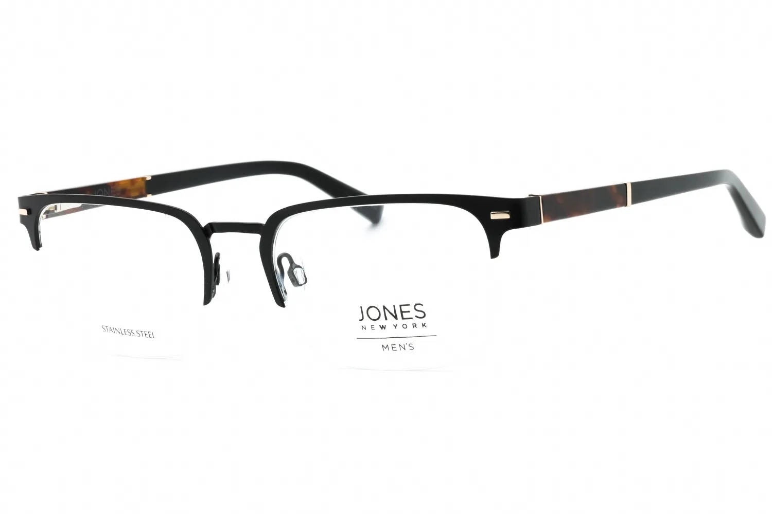 Jones New York VJOM376 0BLA Eyeglasses Black 52mm Unisex