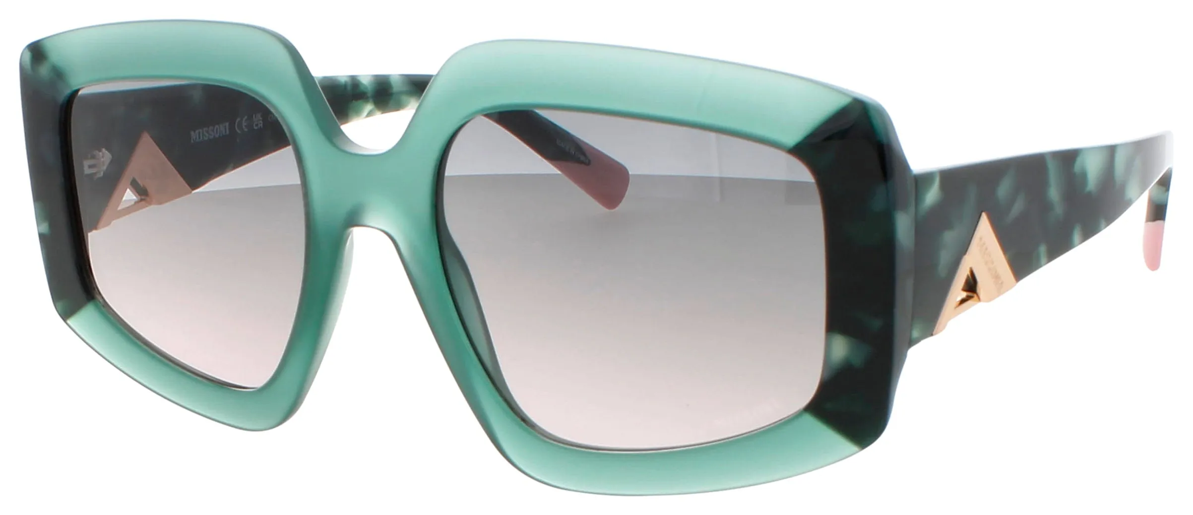 Missoni MIS 0152/S 0MYA Sunglasses Green Pink Havana 54mm Women