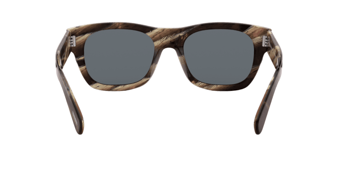 Oliver Peoples Keenan OV5418SU 1683R5 Sunglasses Navy Bark Brown Horn 51mm Men 4
