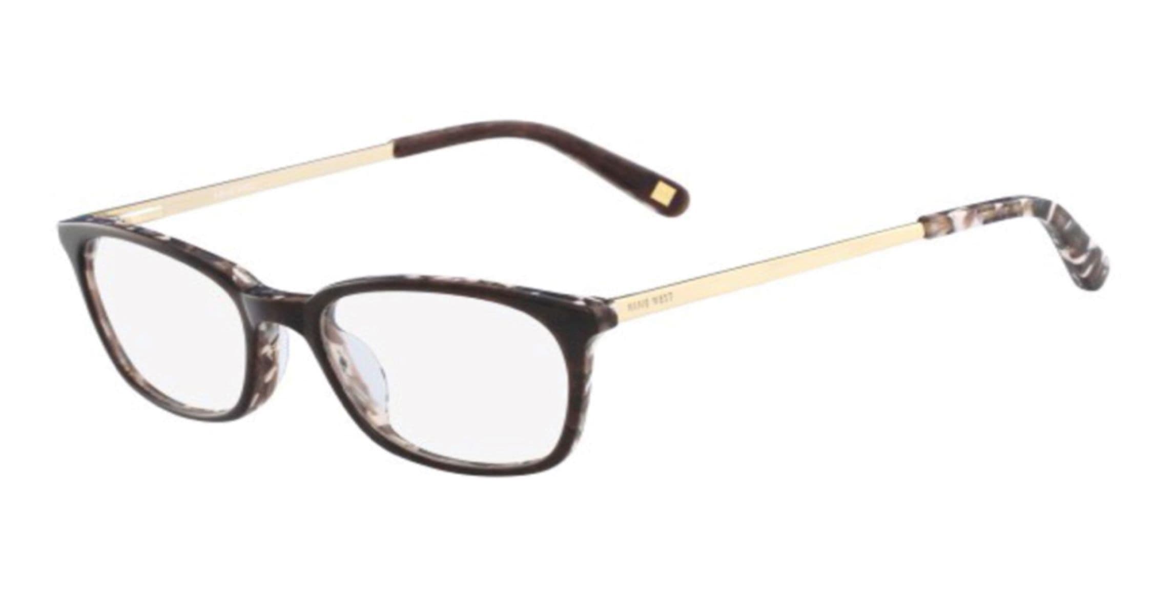 Nine West NW8003 219 Eyeglasses Brown Tortoise 49mm Women