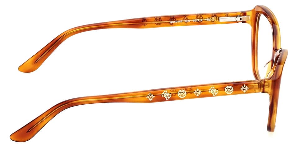 Guess GU50115 053 Eyeglasses Blonde Havana 54mm Women 5
