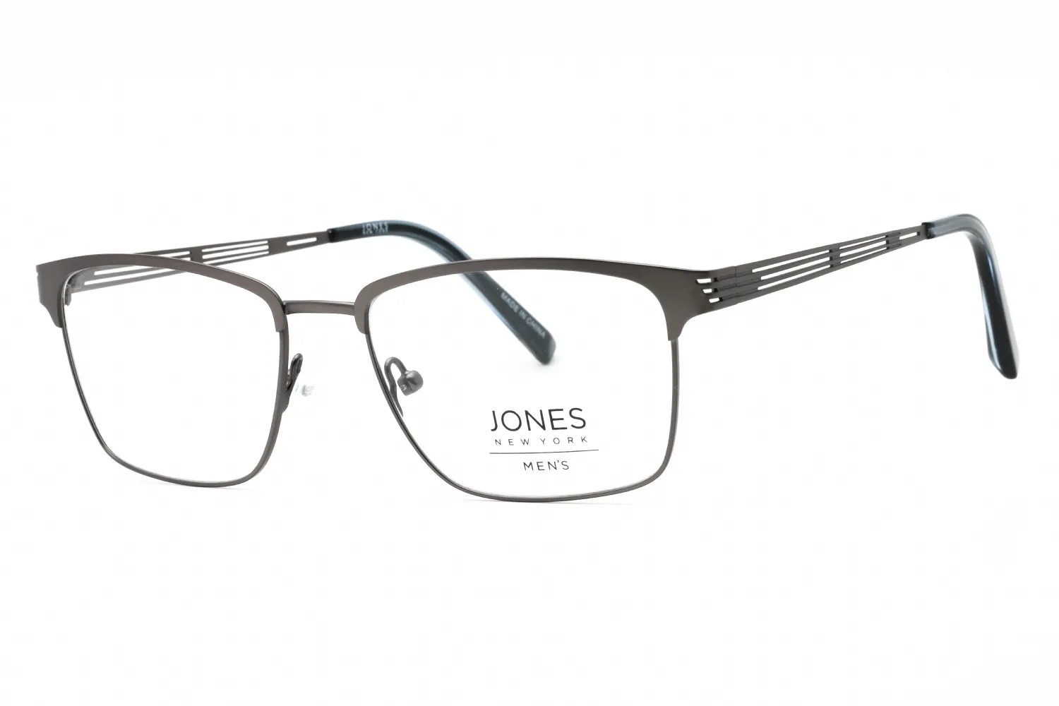 Jones New York VJOM372 0GUN Eyeglasses Gunmetal 53mm Men