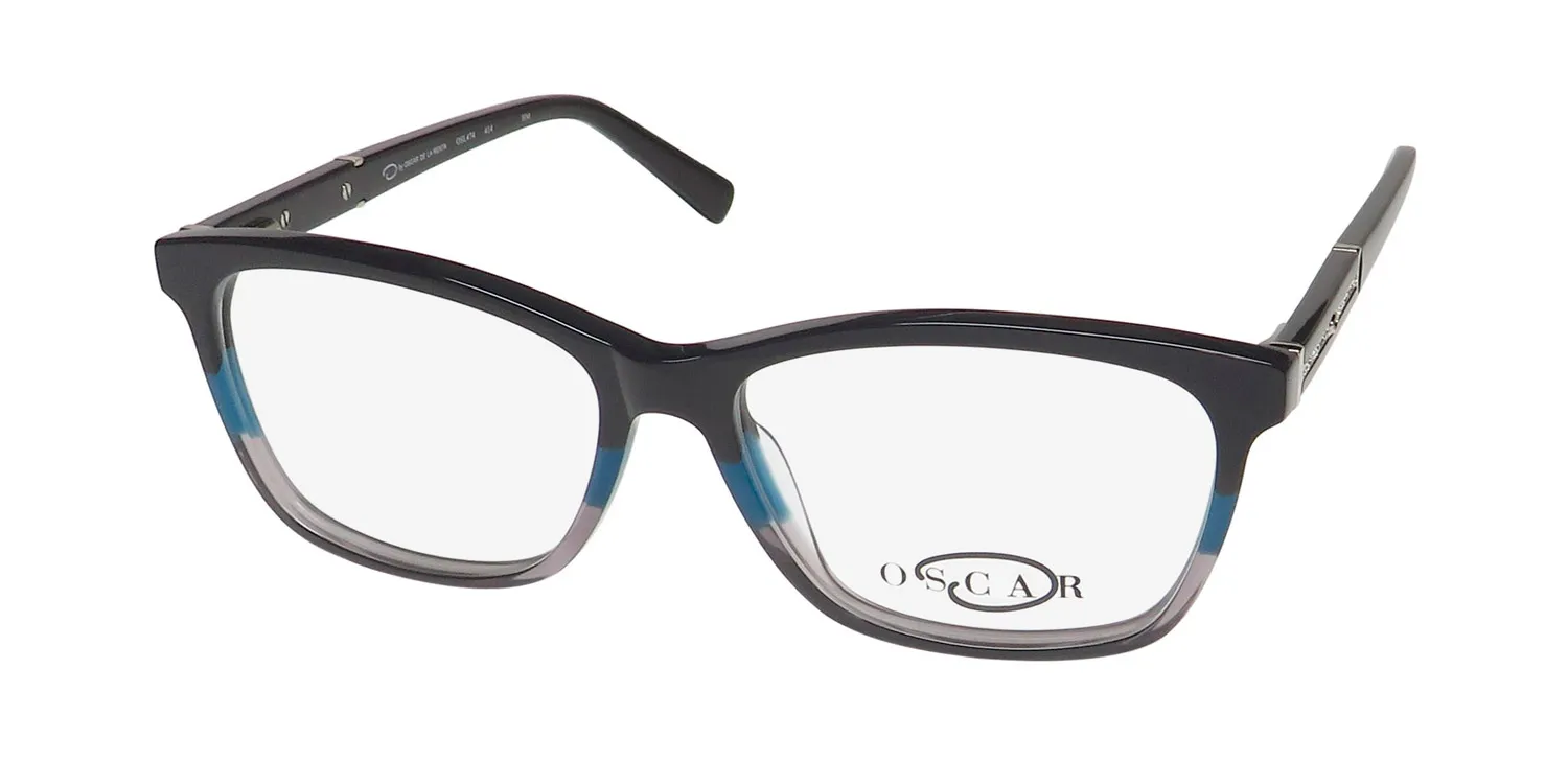 Oscar de la Renta Osl 474 414 Eyeglasses Navy Gradient 53mm