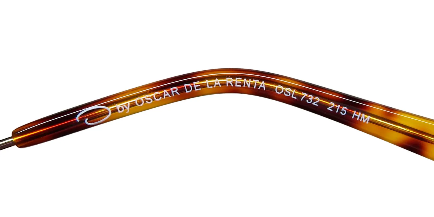Oscar de la Renta Osl 732 215 Eyeglasses Tortoise 50mm 7