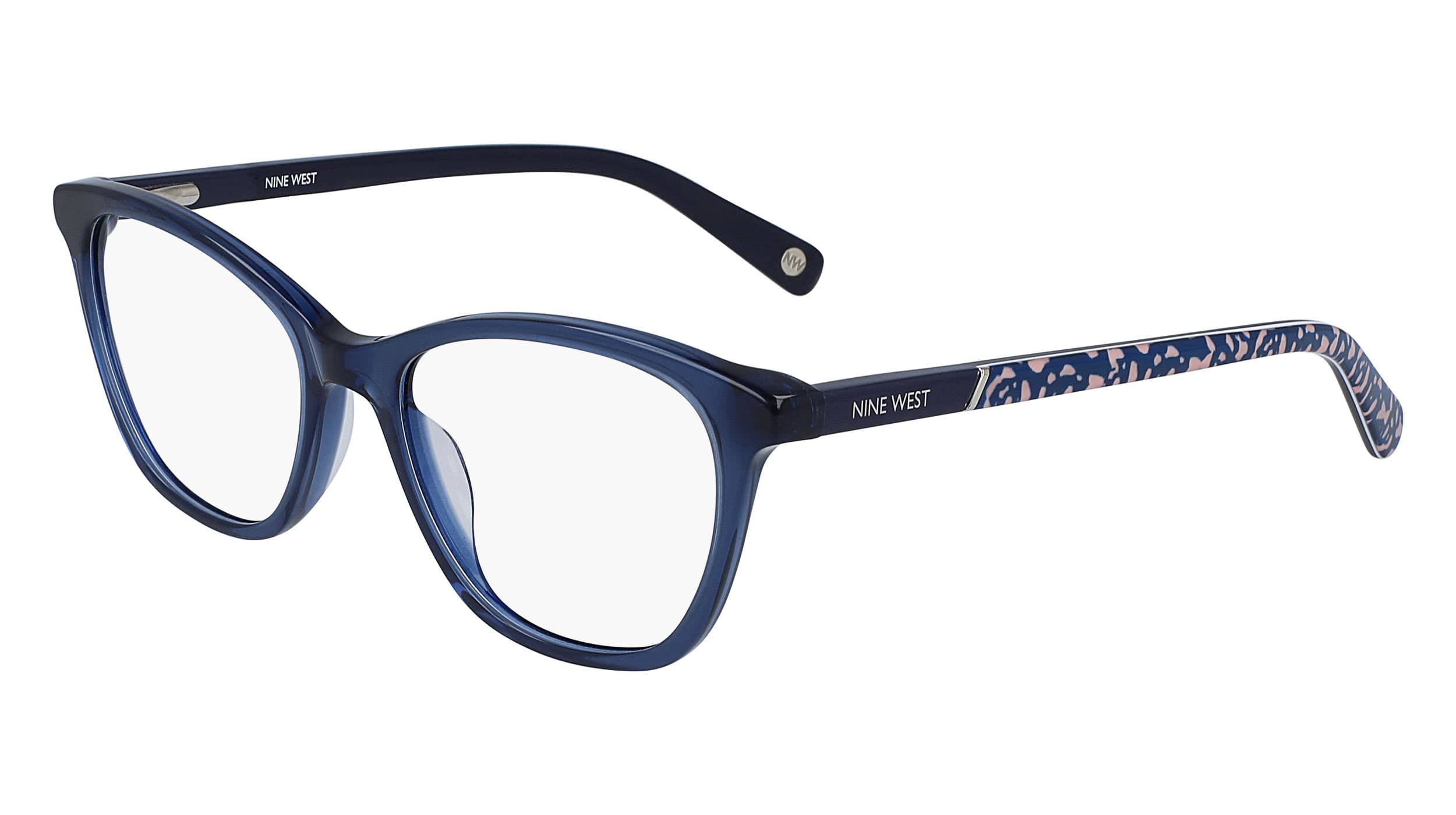 Nine West NW5170 400 Eyeglasses Navy 51mm Men