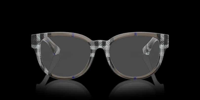 Burberry 0BE2410 4147 Eyeglasses Check Lichen 53mm Women 2
