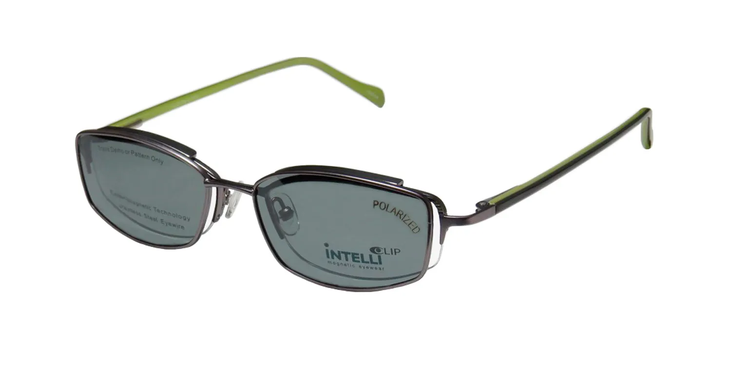 Elite Eyewear 748 matte silver Eyeglasses Matte Silver 50mm Unisex
