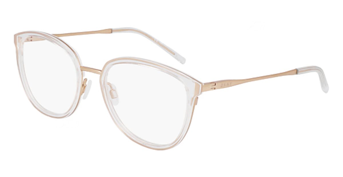 DKNY DK7011 976 Eyeglasses Crystal Pink 54mm Women