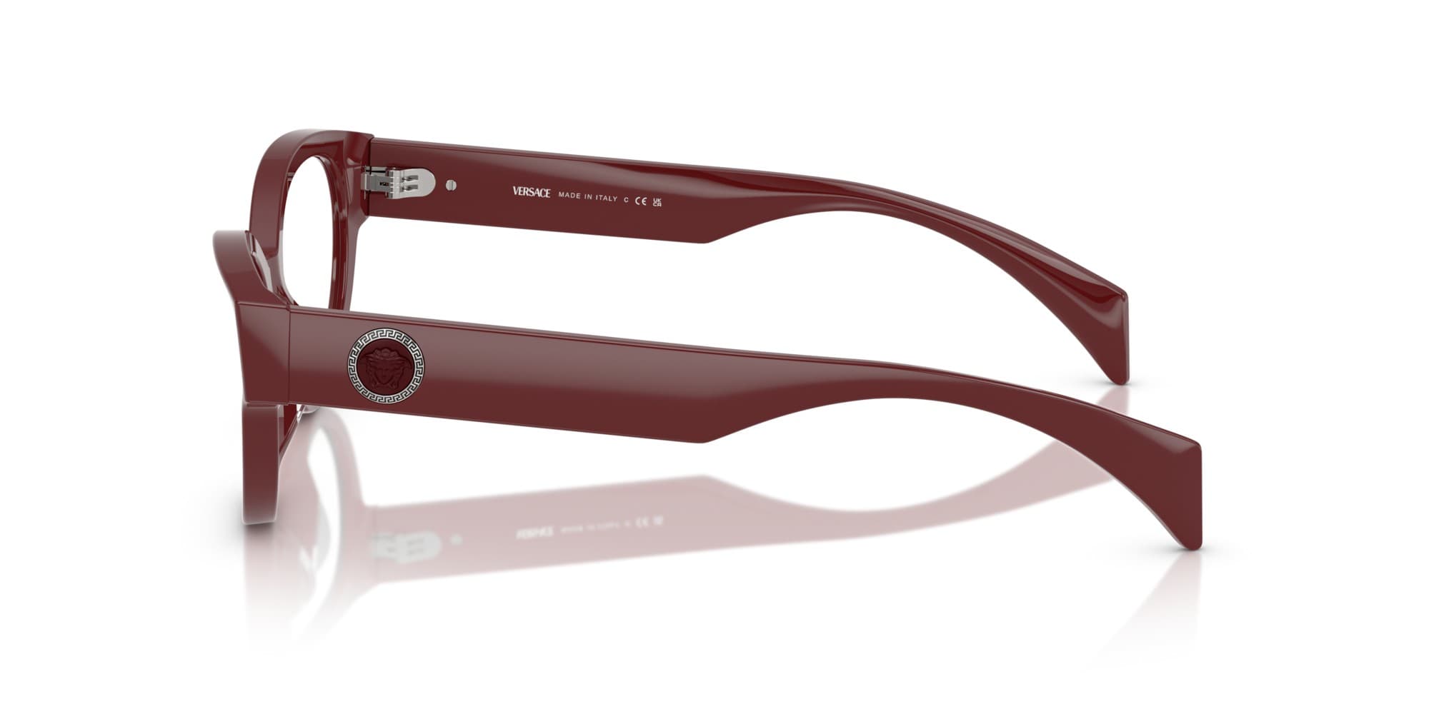 Versace MOD.3361-U 5487 VE3361U Eyeglasses Red 51mm Women 3
