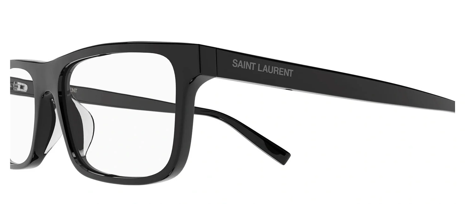 Saint Laurent SL 483 001 Eyeglasses Black 55mm Men 3