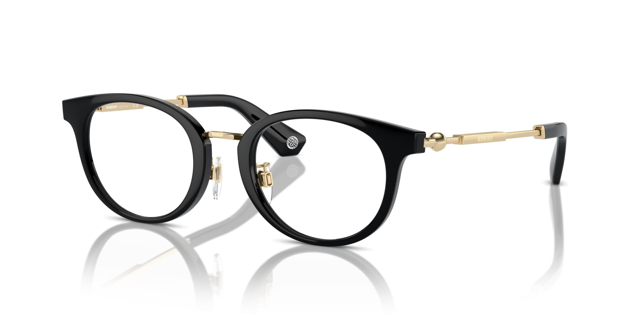 Burberry 0BE2413D 3001 Eyeglasses Black 48mm Women