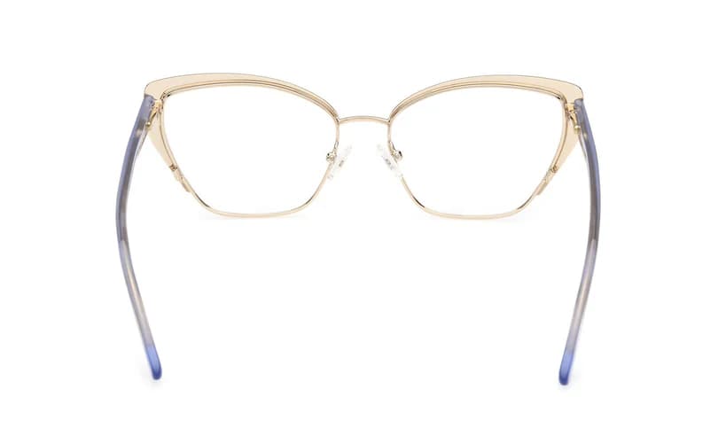 Guess GU50122 092 Eyeglasses Blue 54mm Women 4