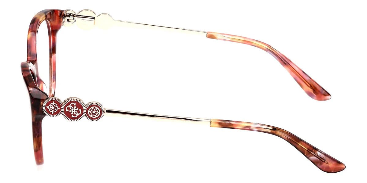 Guess GU50230 068 Eyeglasses Red 53mm Women 3