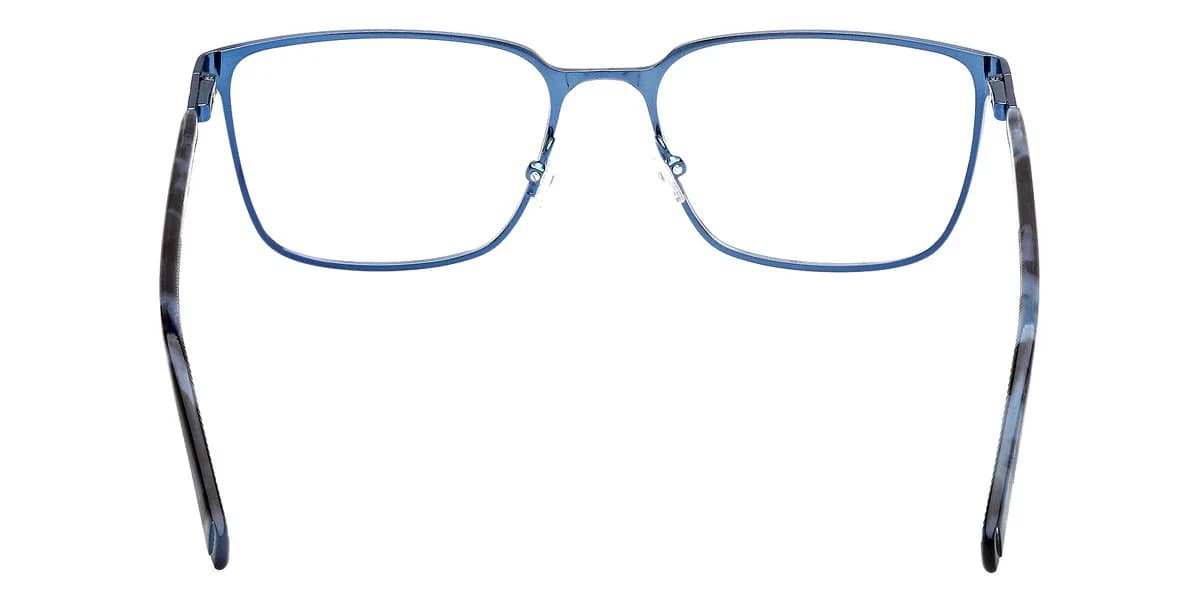 Guess GU50243 091 Eyeglasses Matte Blue 56mm Men 4