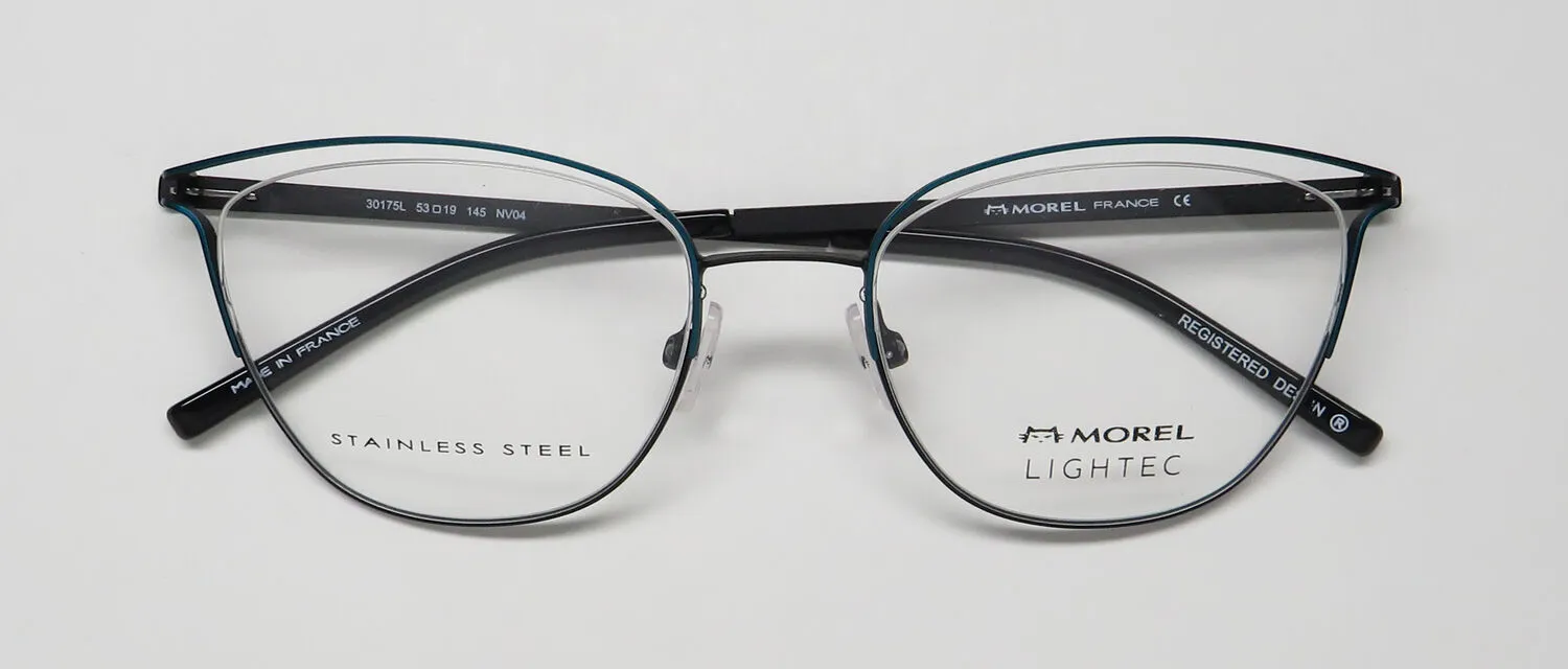 Lightec 30175l nv04 Eyeglasses Matte Black 53mm 2