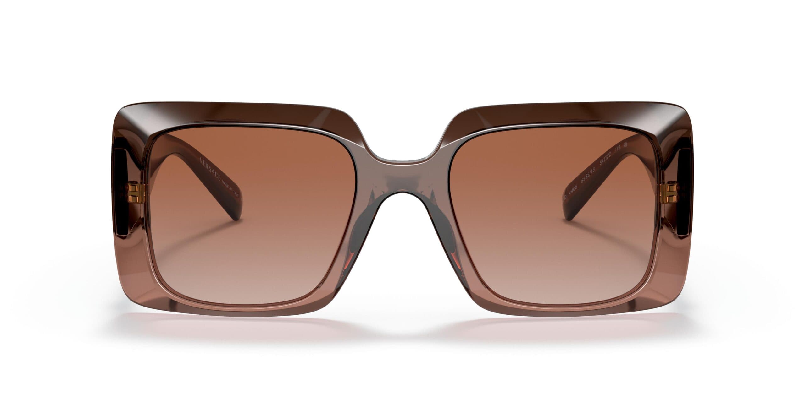 Versace MOD.4405 5332/13 Sunglasses Transparent Brown Gradient 54mm Women 2