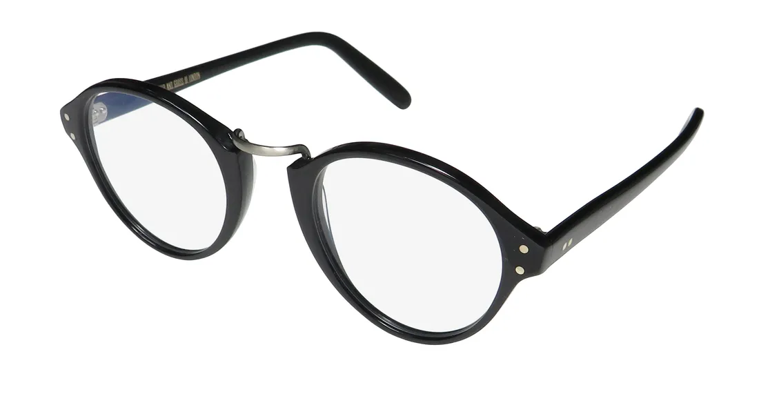 Cutler and Gross 1243 b Eyeglasses Black 47mm