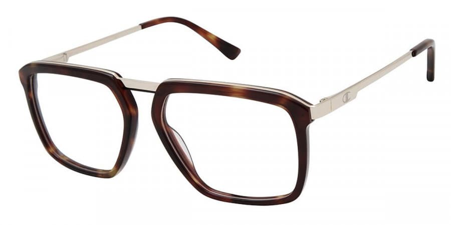 Champion CLBAZ C02 Eyeglasses Tortoise Gold 56mm Men