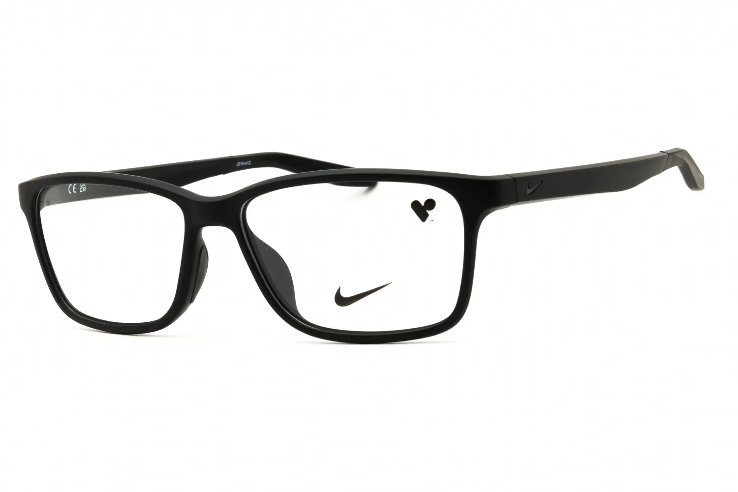 Nike NIKE 7118N 001 Eyeglasses Matte Black 55mm Unisex