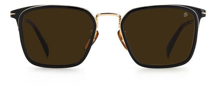 David Beckham DB7065/F/S 0RHL Sunglasses Gold Black 56mm Men 2
