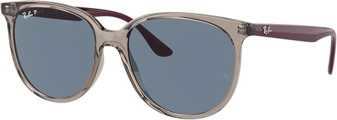 Ray-Ban RB4378 6572/2V Sunglasses Transparent Grey 54mm Women