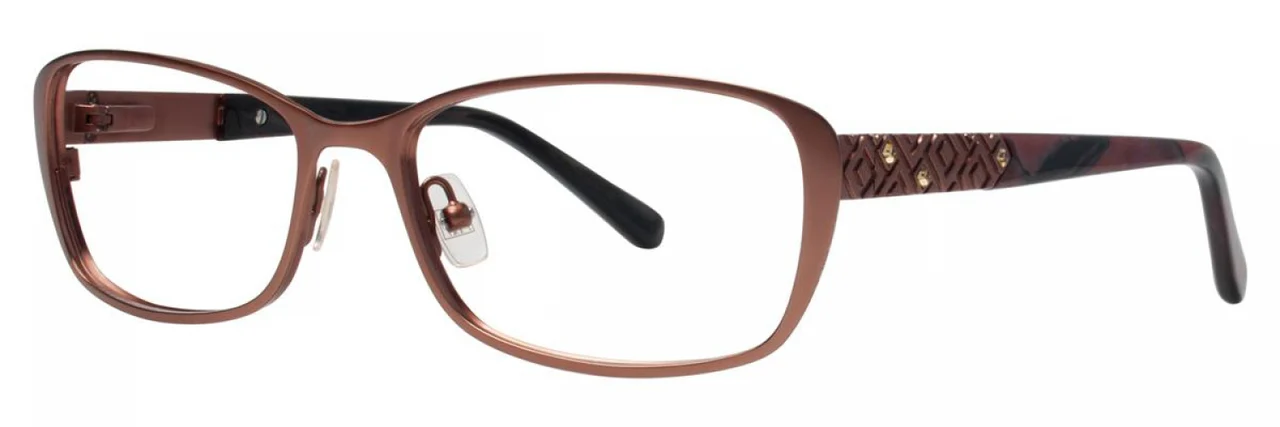 Vera Wang V341 Eyeglasses Brown 55mm Women