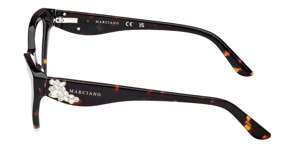 Marciano GM50038 052 Eyeglasses Dark Havana 53mm Women 3