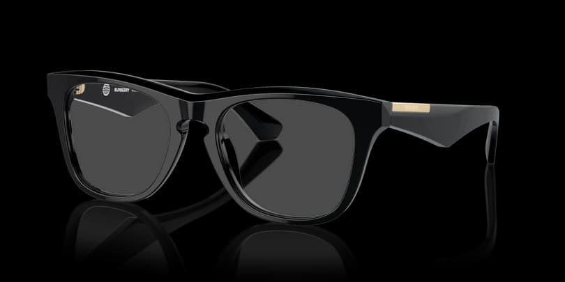 Burberry 0BE2409F 3001 Eyeglasses Black 53mm Men