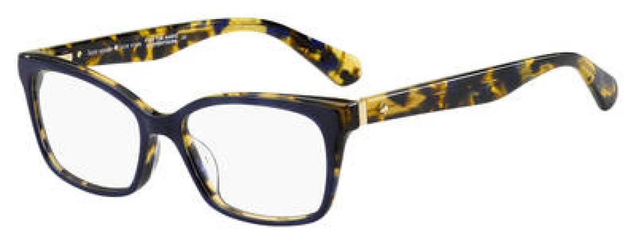 Kate Spade Jeri 0JBW Eyeglasses Blue Havana 52mm Women