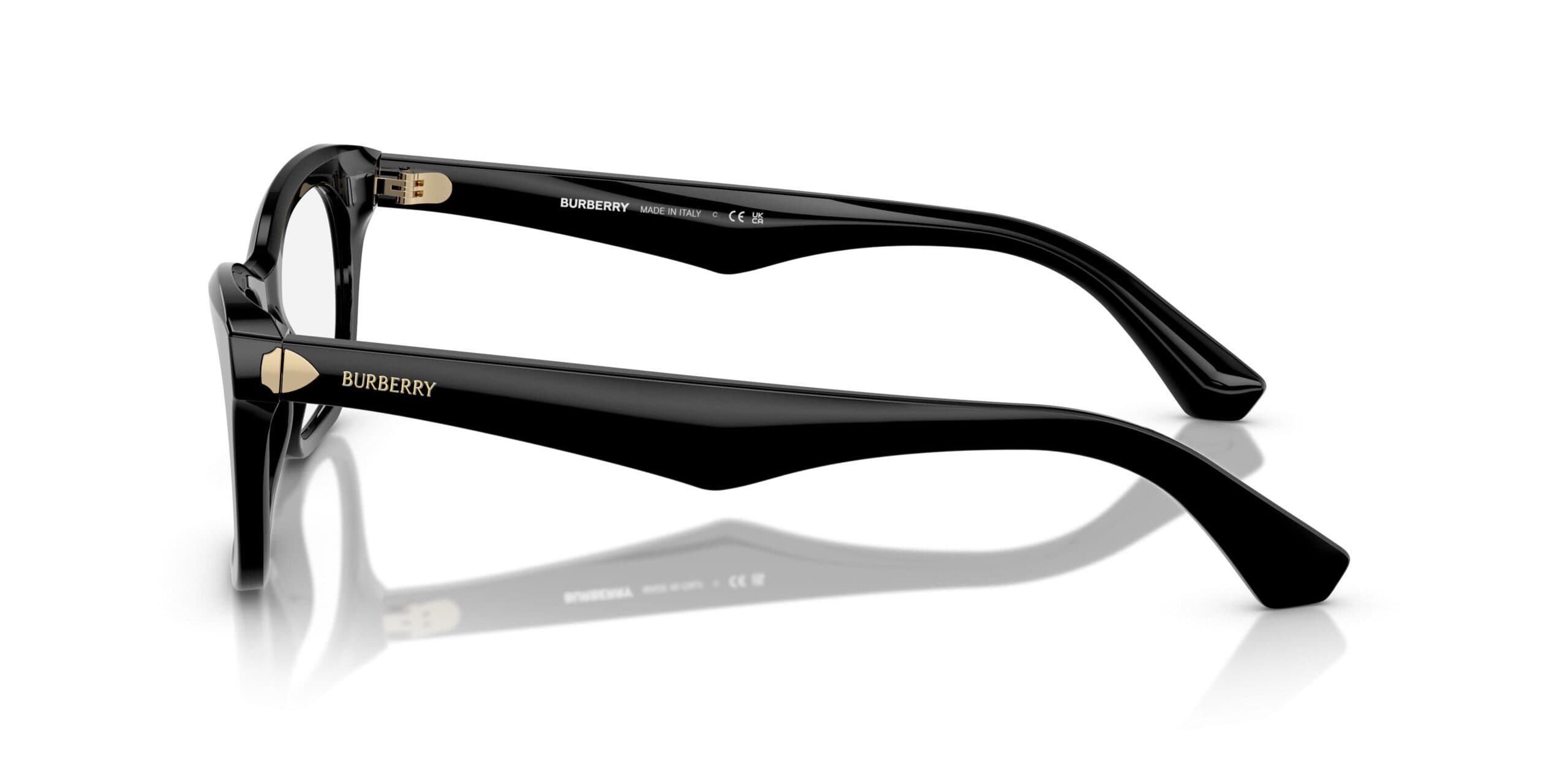 Burberry 0BE2422 3001 Eyeglasses Black 52mm Women 2