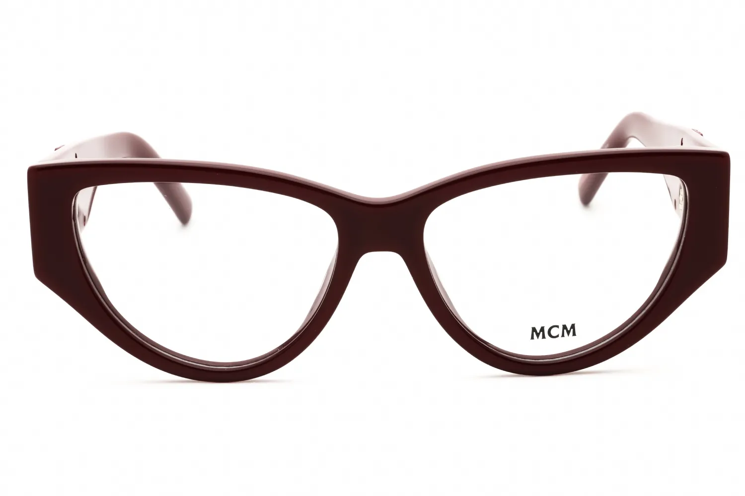 MCM MW5004 069 Eyeglasses Shiny Bordeaux 53mm Women 2