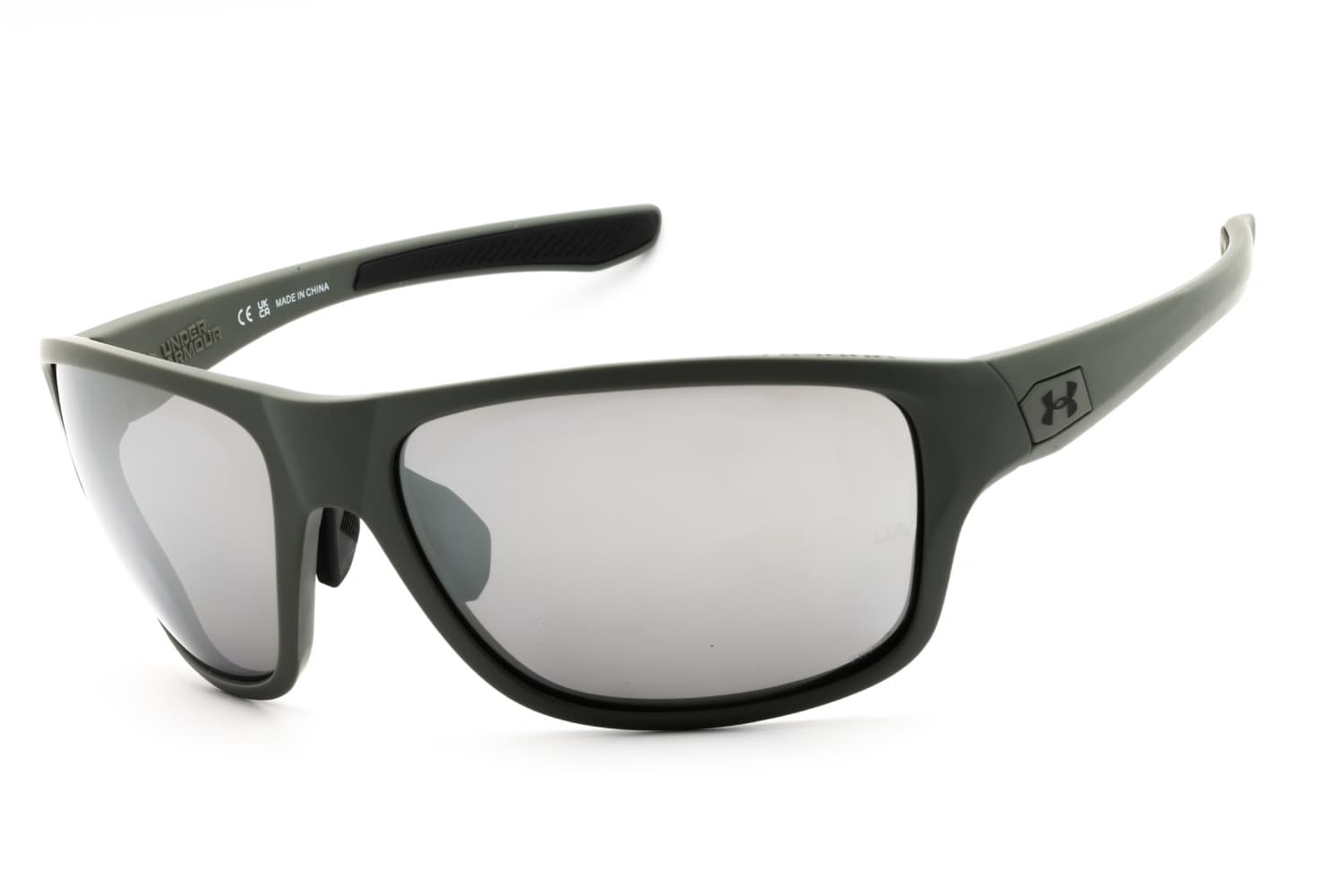 UNDER ARMOUR UA BATTLE 0SIF Sunglasses Matte Olive Green 65mm Men