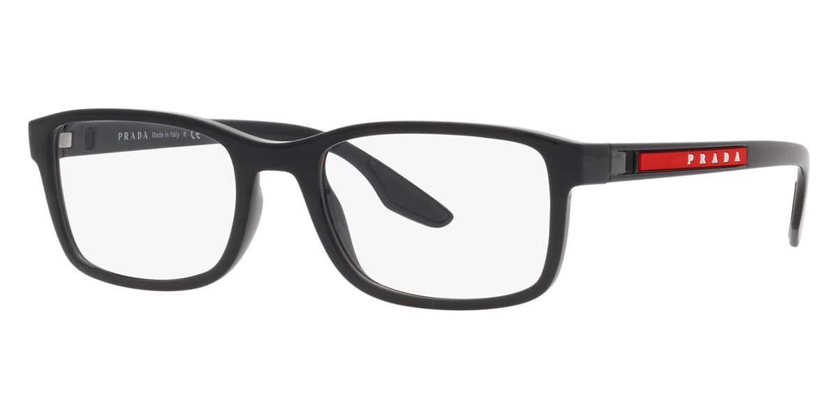 Prada VPS09O 1AB1O1 Eyeglasses Black 53mm Men