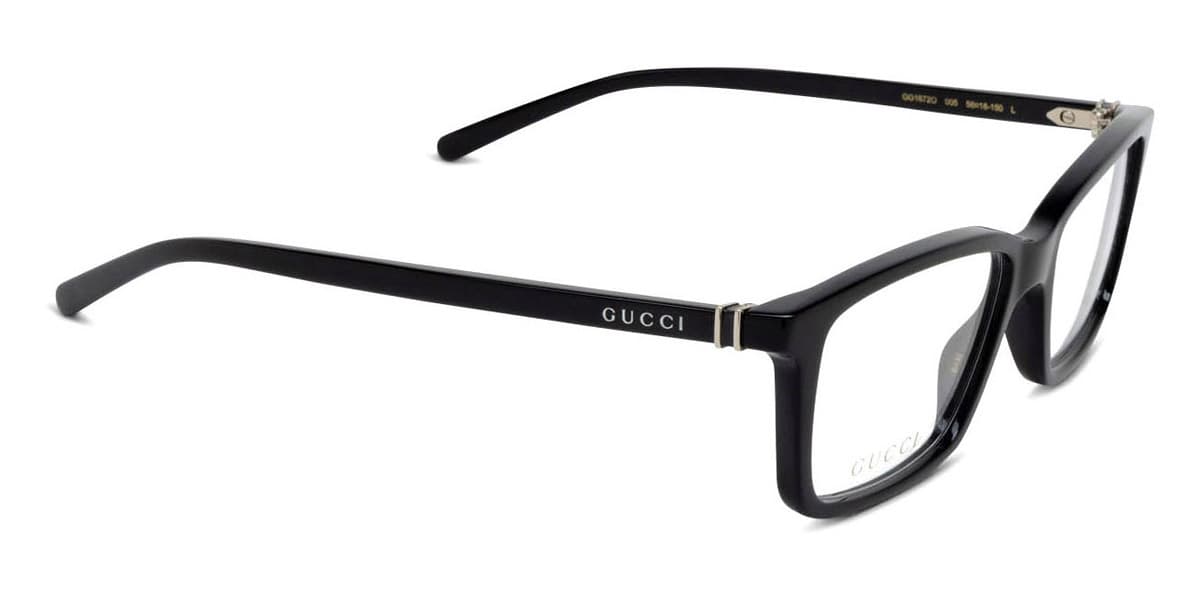 Gucci GG1672O 001 Eyeglasses Black 53mm Unisex 4