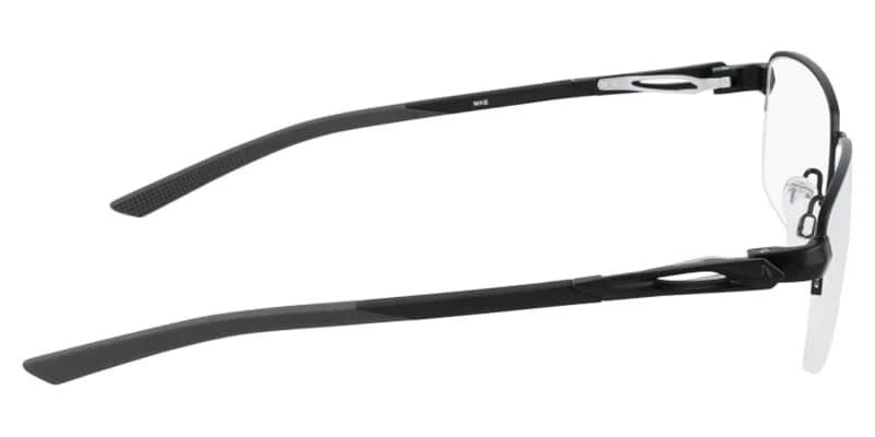 Nike 8141 001 Eyeglasses Satin Black 55mm Men 3