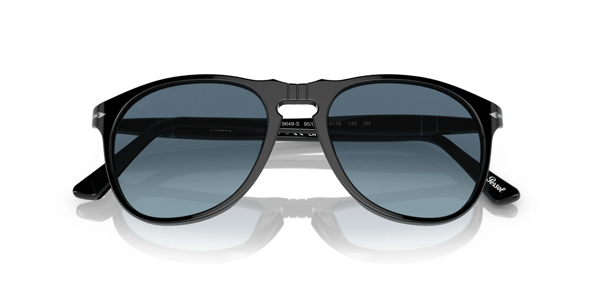 Persol PO9649S 95/Q8 Sunglasses Black 52mm Men 5