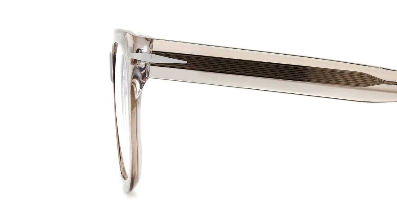 David Beckham DB 7123 0SD9 Eyeglasses Beige Crystal 50mm Women 3