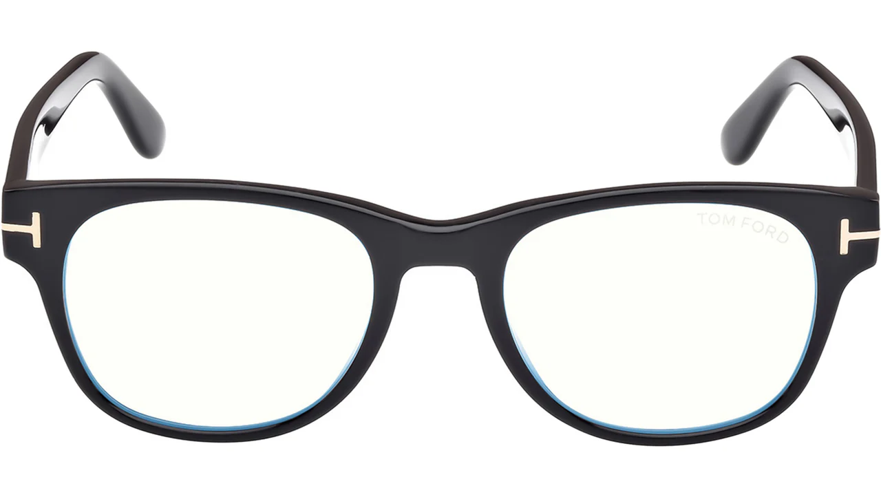 Tom Ford FT5898B 001 Eyeglasses Shiny Black 52mm Men 2