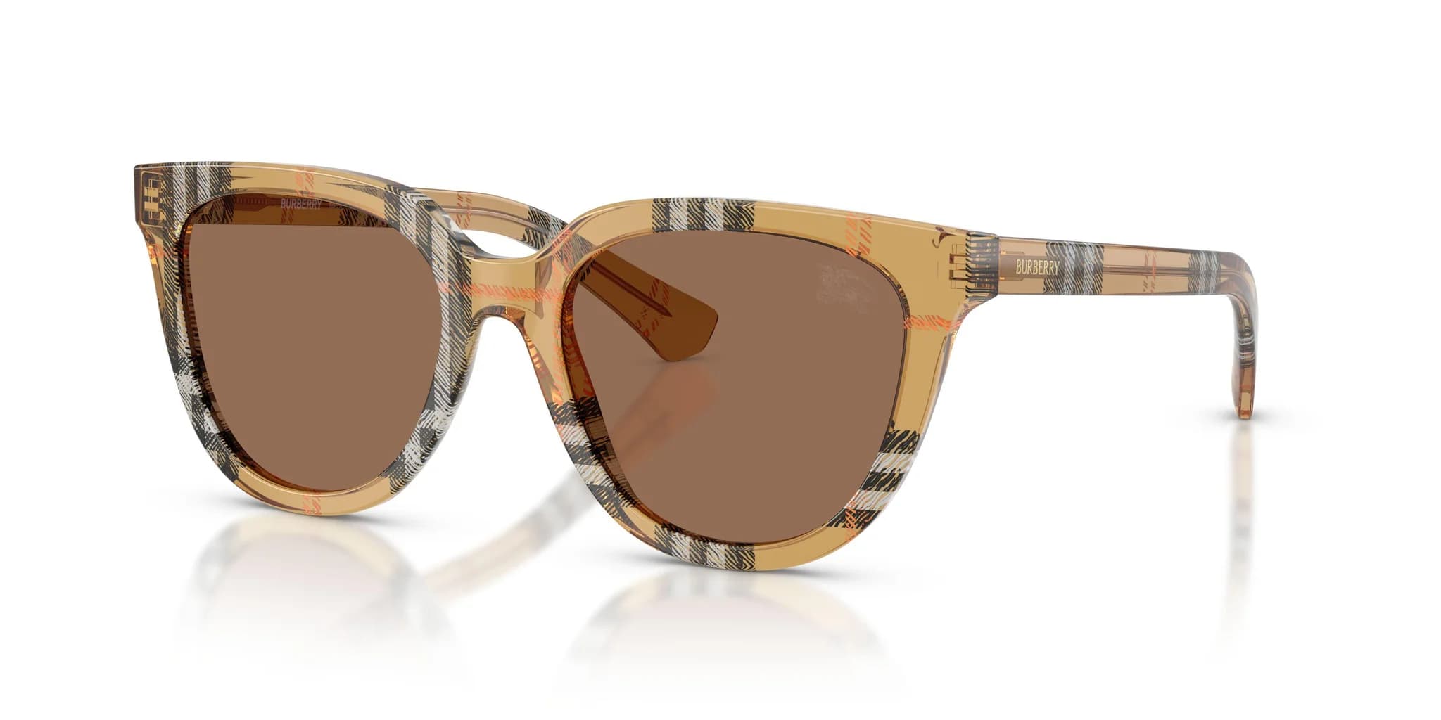 Burberry 0BE4469 416373 Sunglasses Check Sand 53mm Women