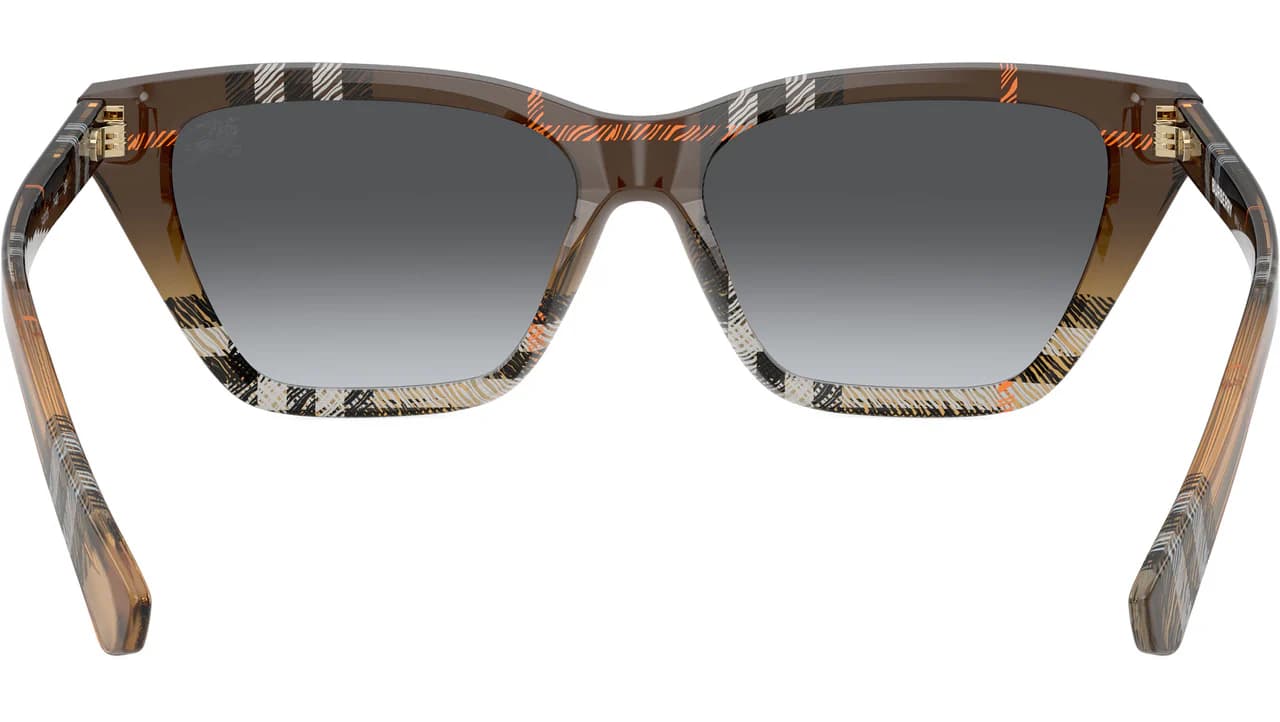 Burberry 0BE4468 4202T3 Sunglasses Check Sand 54mm Women 4