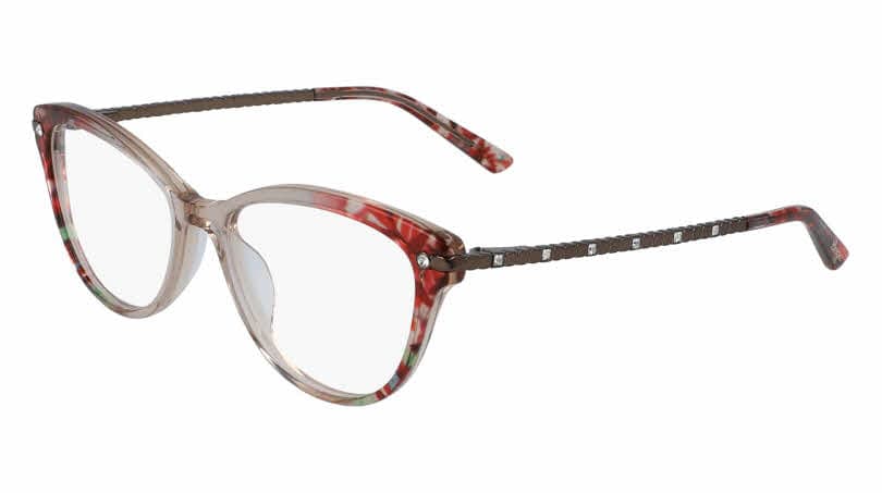 Bebe BB5181 200 Eyeglasses Topaz Floral 52mm Women